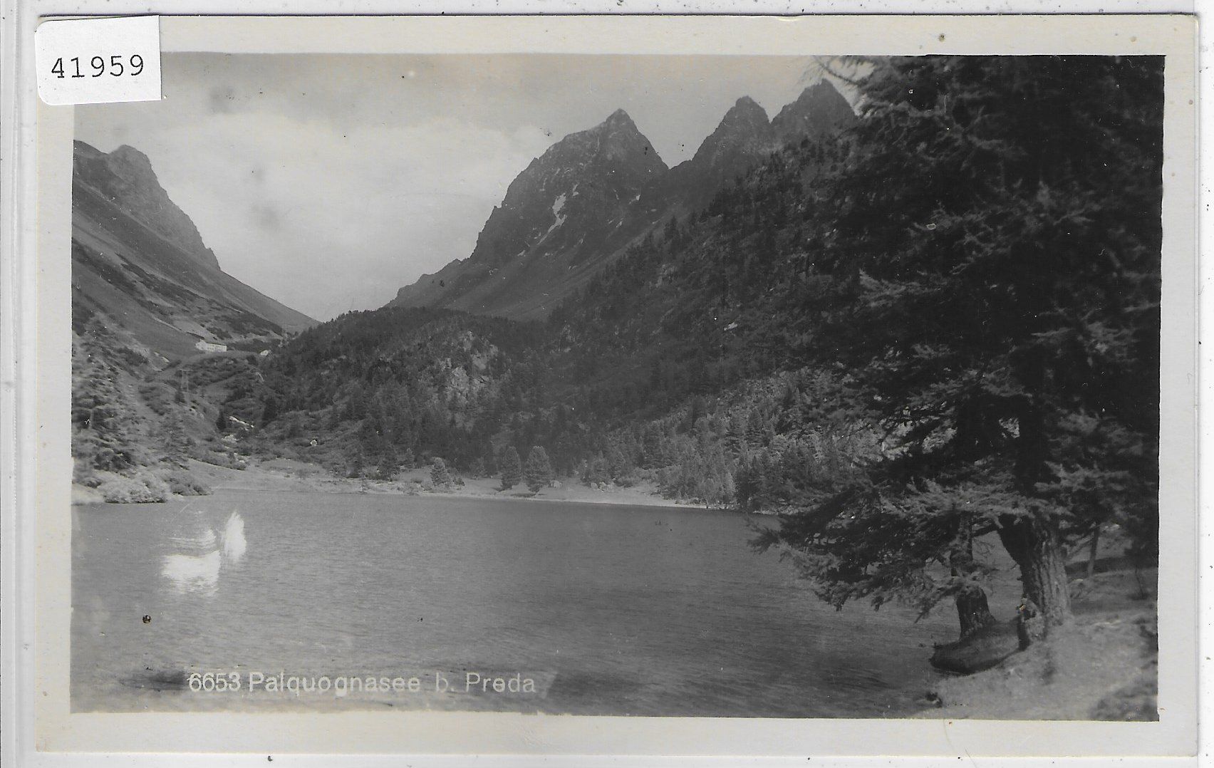 Cartoline postali: Palquognasee bei Preda – Usato da Ettingen venduto da Kartenplanet