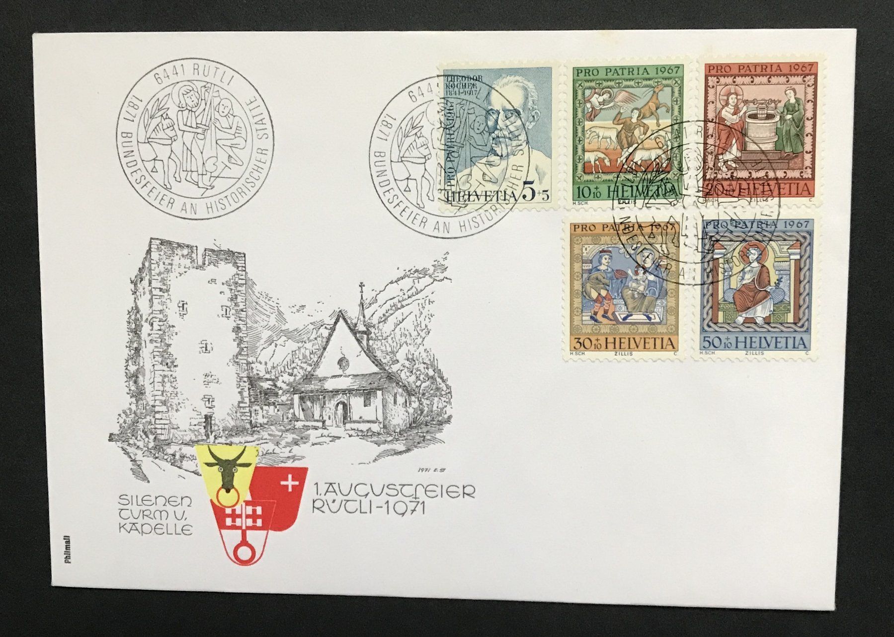 Tous les timbres: 1. AUGUSTFEIER RÜTLI 1971 – D'occasion à Ostermundigen par Kari1937