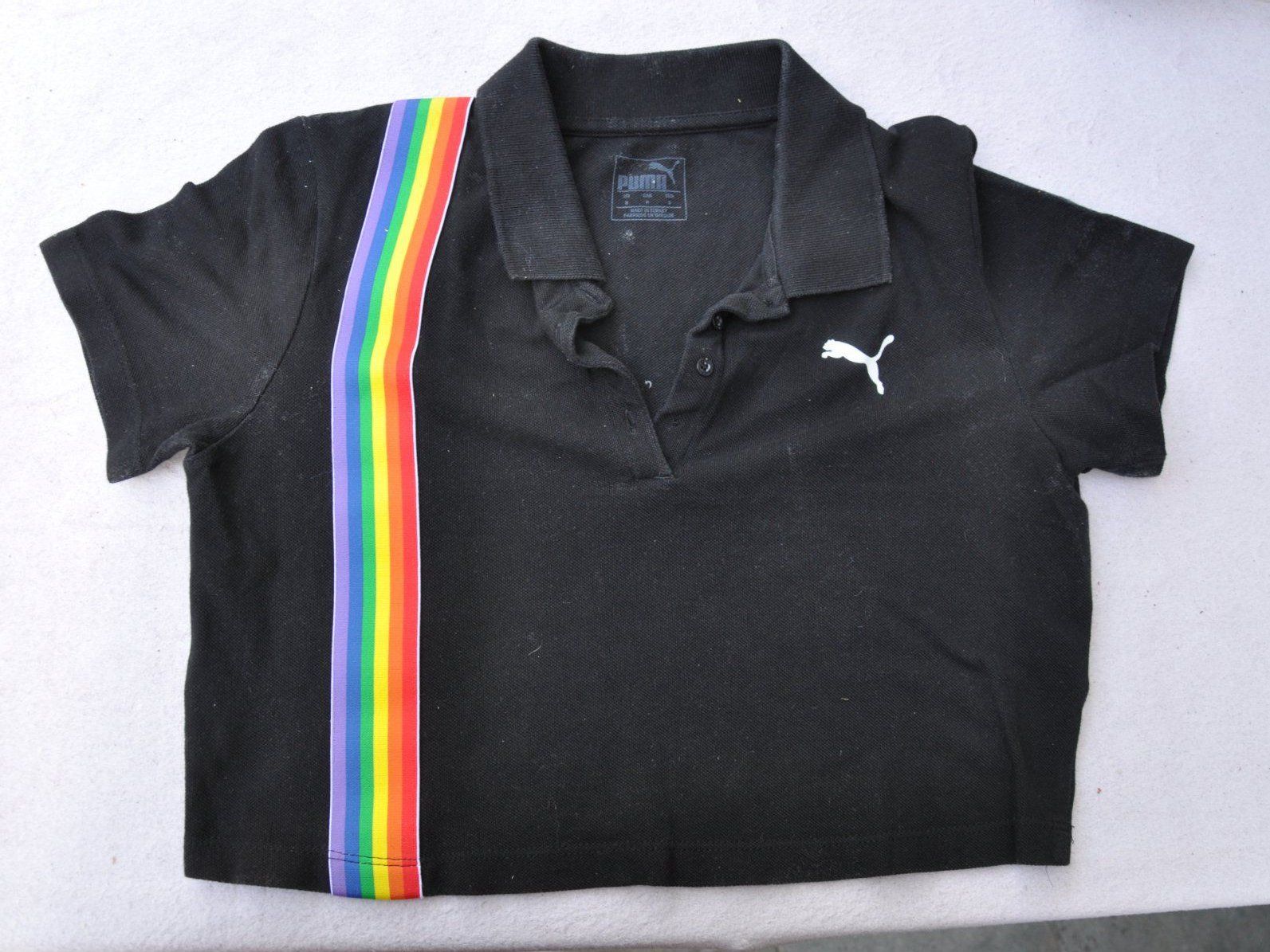 Puma Polos: Crop-top T-shirt Puma - taille S – D'occasion à Fully par Minouchka
