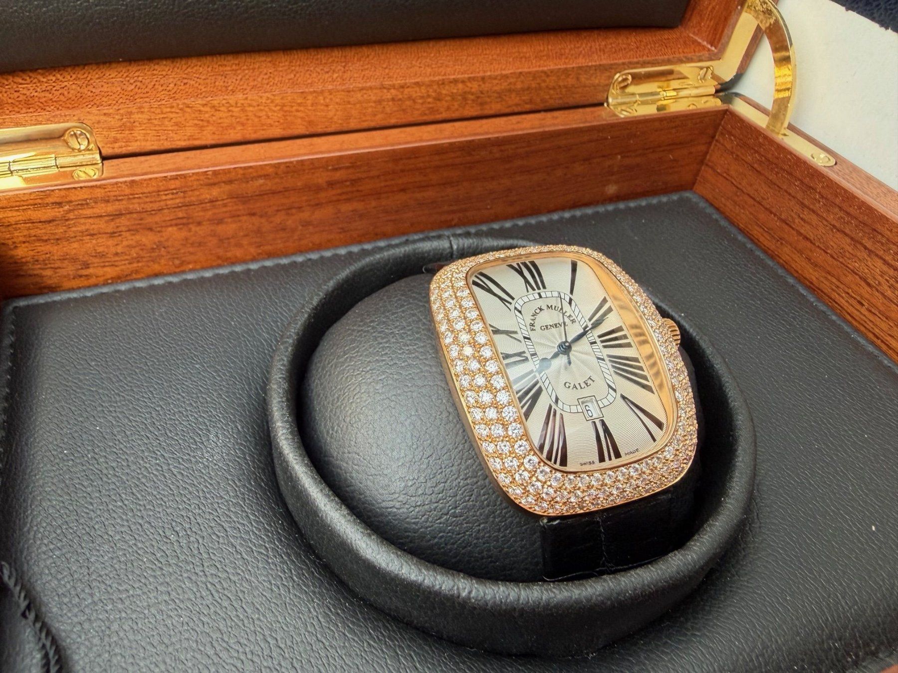 Franck Muller Uhren: Franck Muller Galet 18k Gold – Neu und originalverpackt aus Thalwil von malexx