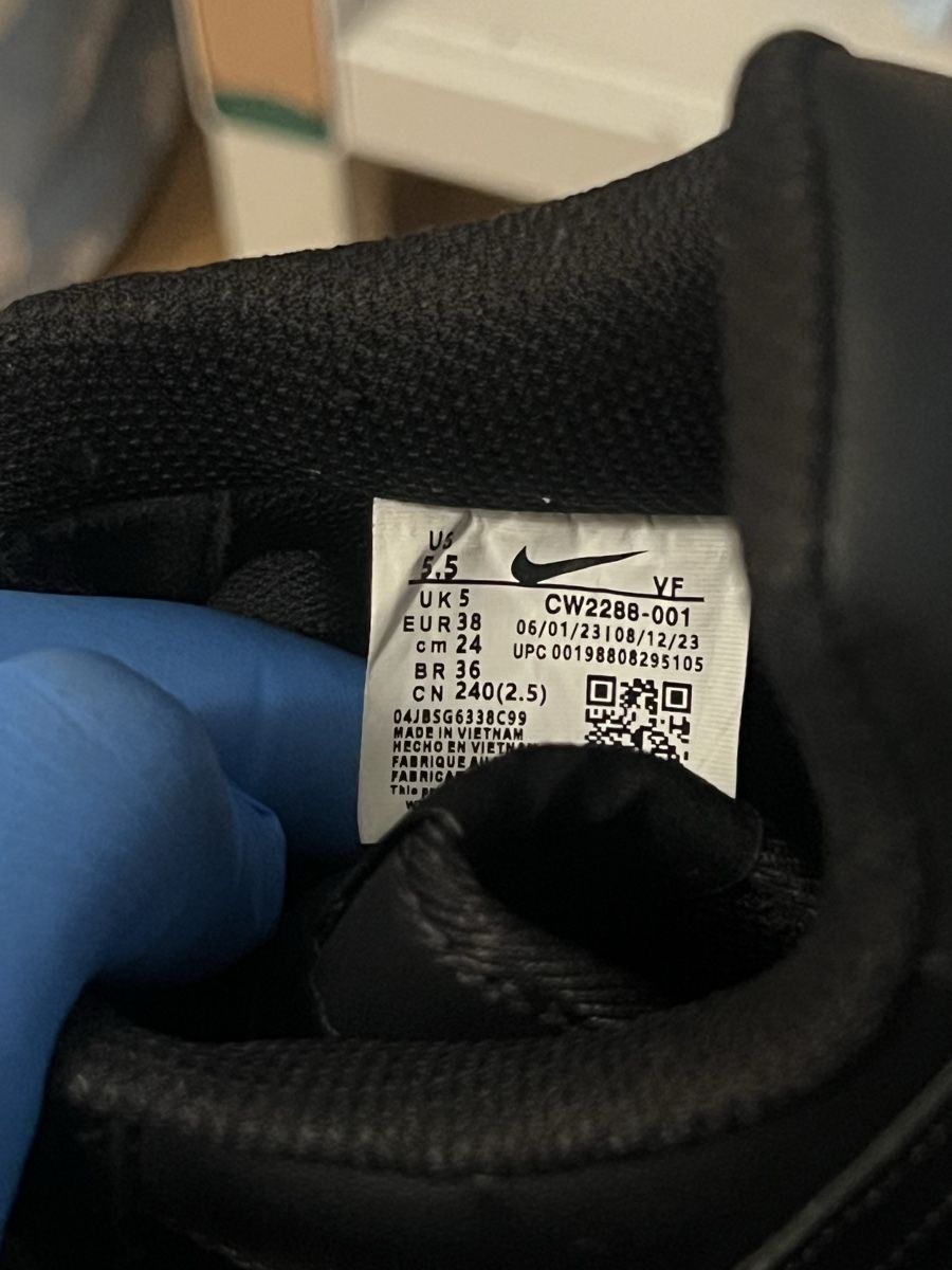 Nike Scarpe da uomo: Baskets Nike Air Force 1 noir pointure 38  – Nuovo (secondo la descrizione) da Genève venduto da Beduxo 7