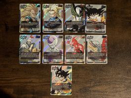 Dragon ball TCG SB01 & SB02 Leaders