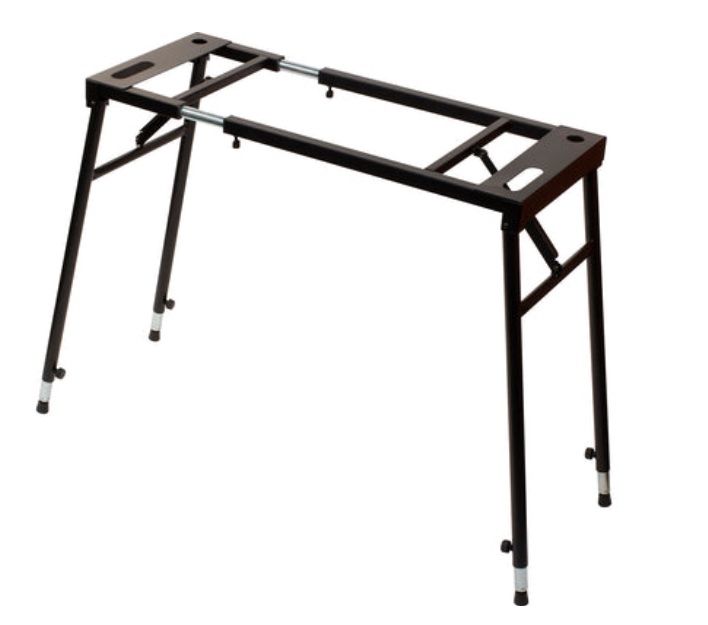 Instrumenten-& Notenständer: ULTIMATESUPPORT JS-MPS1 MULTI-PURPOSE KEYBOARD/MIXER STAND – Neu (gemäss Beschreibung) aus Obfelden von Blaustahl