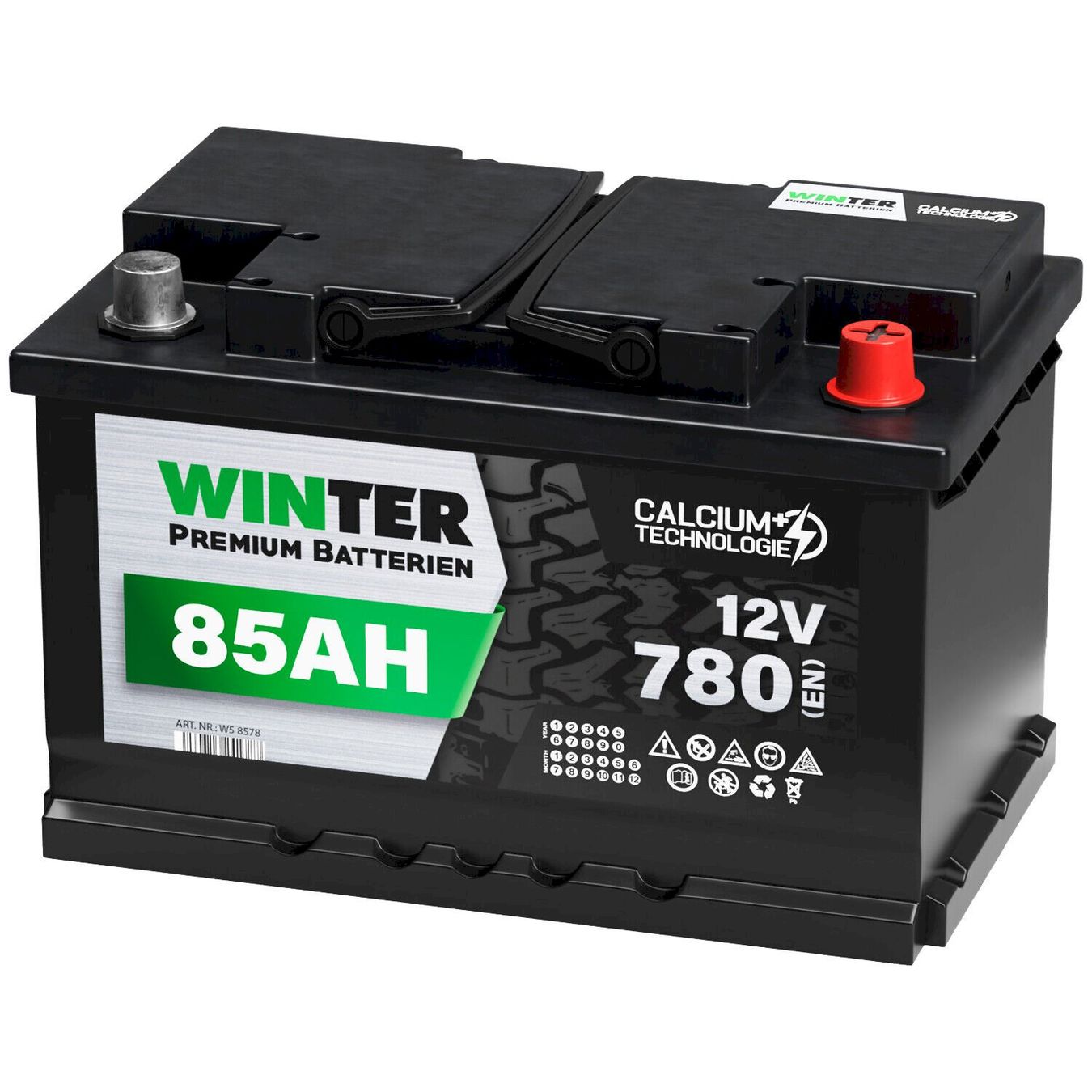 Batterie: Autobatterie WINTER 12V 85Ah – Nuovo e nell'imballaggio originale da Bottighofen venduto da zaap 2