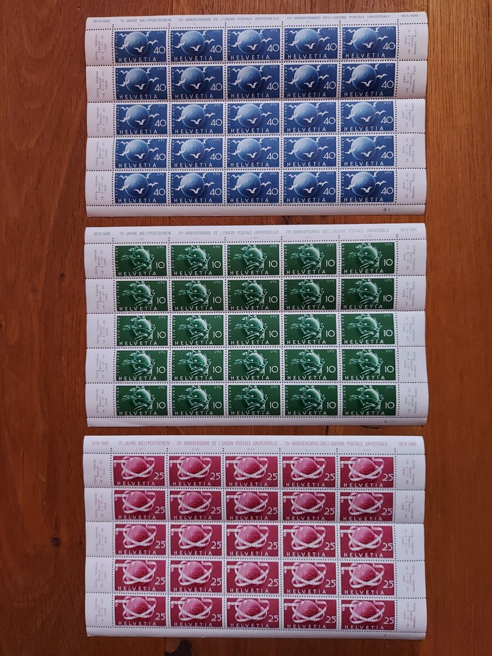 Tutti i francobolli: Briefmarkenbögen ungestempelt – Nuovo (secondo la descrizione) da Speicherschwendi venduto da Mountain010