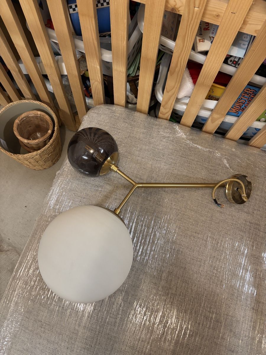 Lustres & lampes de plafonds: Brass designer lamp – D'occasion à Zürich par gia_qzh8