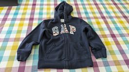 Dunkles GAP Jäggli / Zip-Hoodie - Sweatjacke - ca. 110 (S)