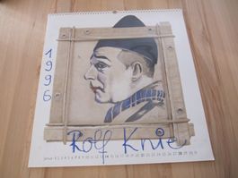 Rolf Knie Kalender 1996 - Seltenes Sammlerstück signiert