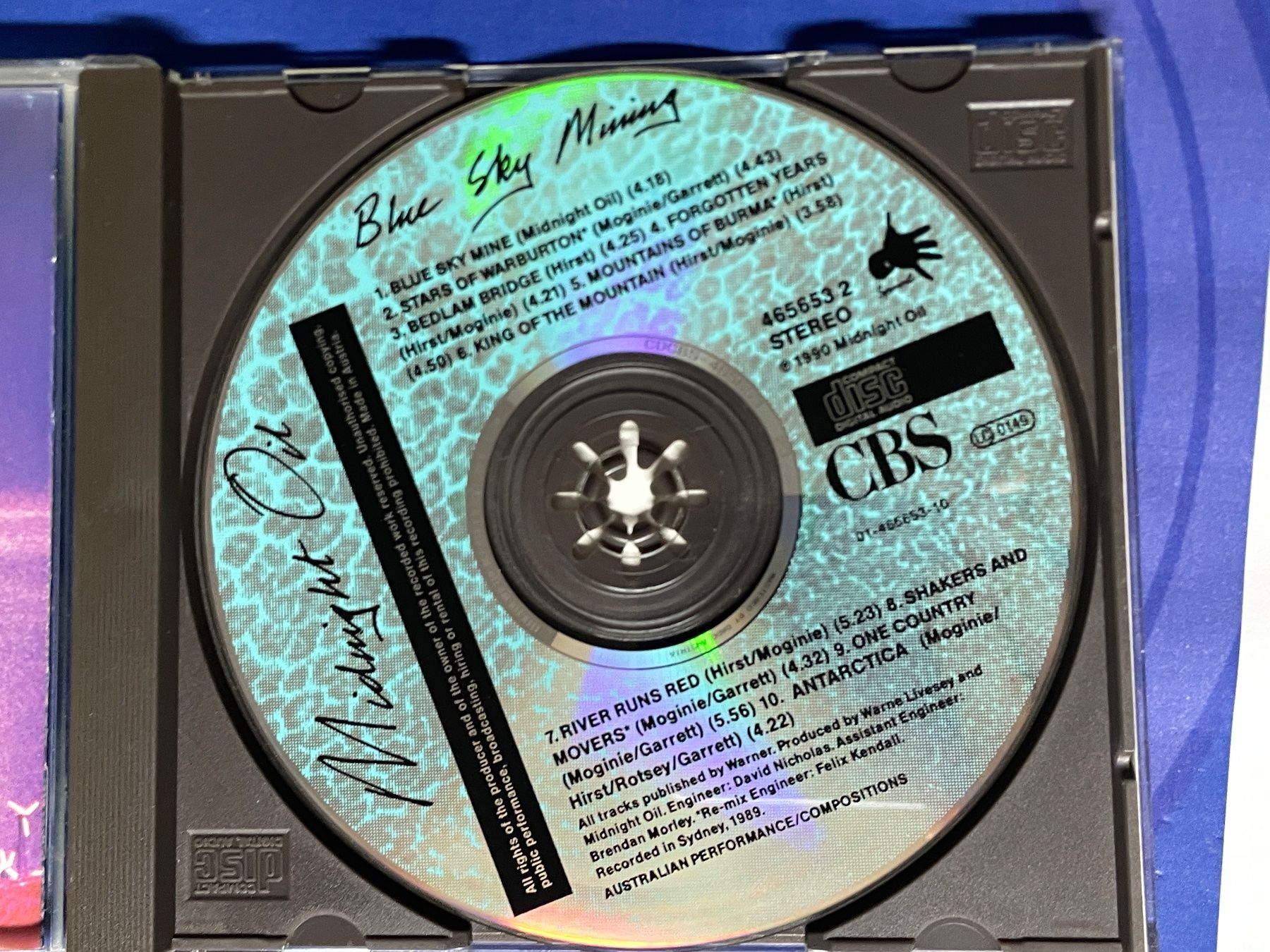 CDs: Midnight Oil - Blue Sky Mining – D'occasion à Muri b. Bern par AdidasCollector 2