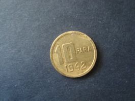 Türkei  10  para  1942