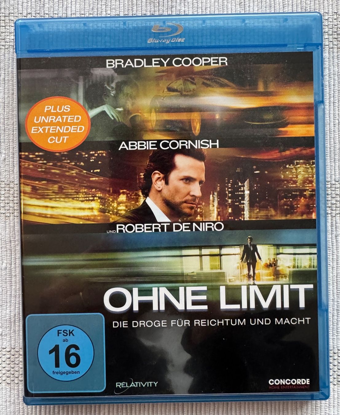 Tutti i DVDs: Ohne Limit [Blu-ray] - Bradley Cooper – Usato da Arbon venduto da drs64