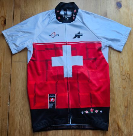 Radtrikot Assos Schweiz Gr. M Velo Radsport Trikot Fahrrad