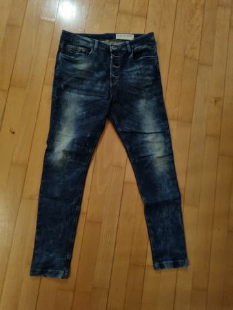 OXXY Boyfriend Gr. 36, Destroyed Look, Damen - wie neu