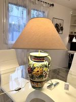 Lampe en porcelaine