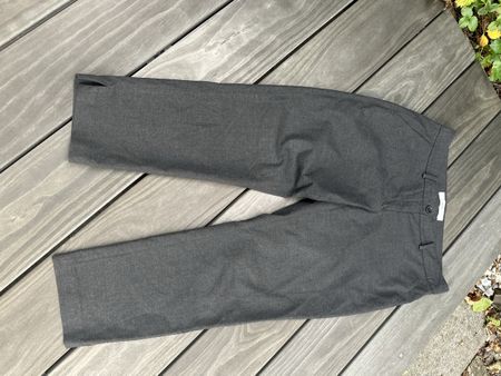 BRAX STOFFHOSE / CHINOS Gr. 38 (Dunkelgrau meliert)