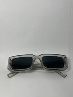 Prada Sonnenbrille Grau Rechteckig - Neuwertig! Sommer! (56)