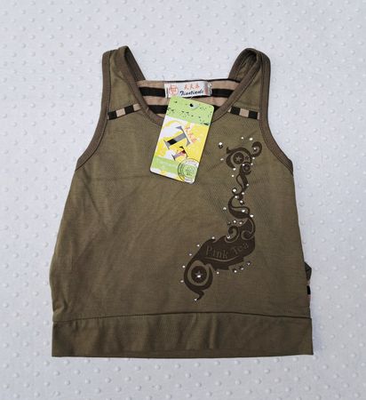 NEU! Khaki Tank Top Gr. 110/116