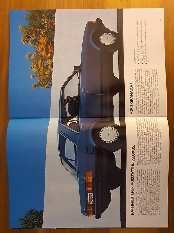 Documenti: Ford Granada Prospekt – Usato da Hünenberg venduto da Rzirkon 1