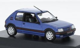 Peugeot 205 GTI 1.9 1992 Miami blau met. / schwarz      1:43