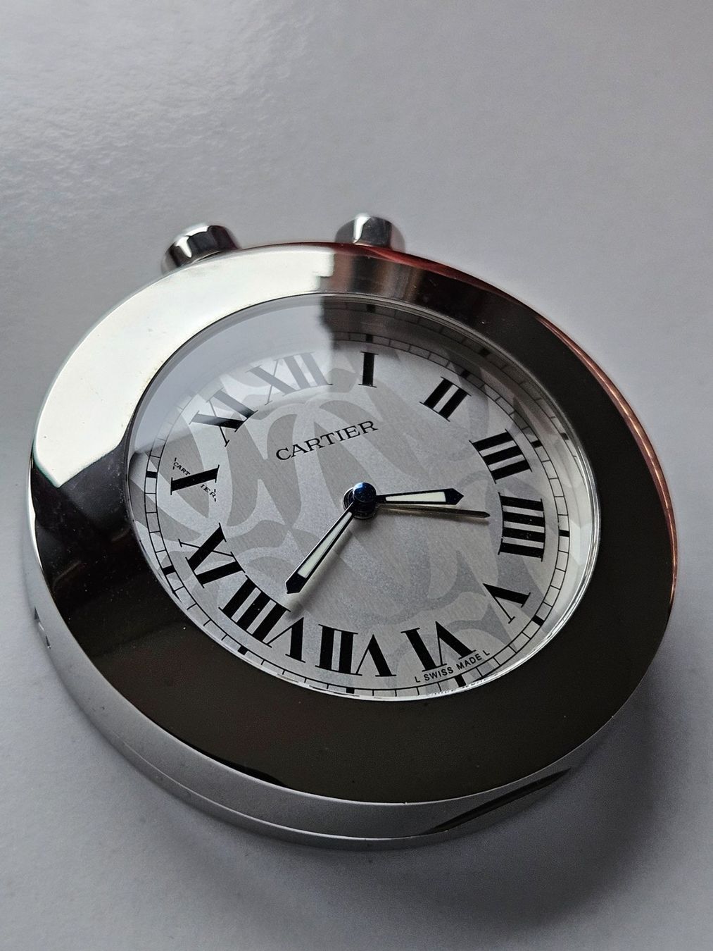 Cartier Montres: Cartier Wecker Quartz mit Box – D'occasion à Berikon par mmm21