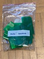 Biella VetroMobil Hülsen/Cellos grün,25 Stk.für Metallreiter