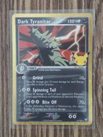 Pokémon Karte Dark Tyranitar 19/109 Holo 30th celebration EN