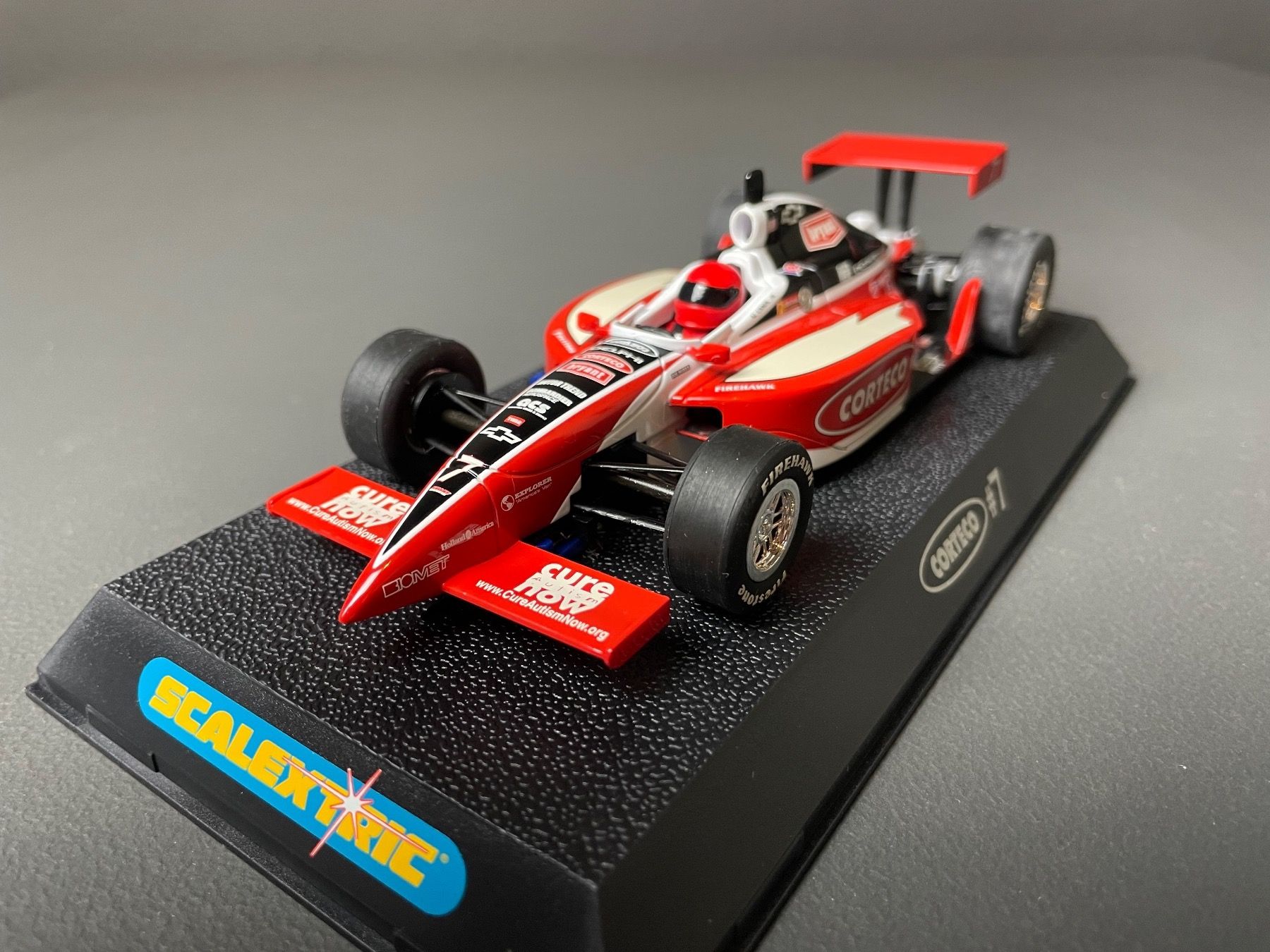 Carrera Rennbahnen: Scalextric C2443 Dallara Indy Corteco #7 – Neu (gemäss Beschreibung) aus Genthod von lightyear63 4
