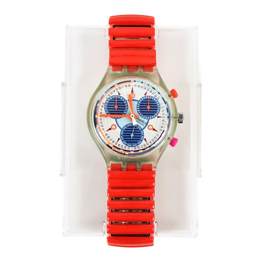 Swatch Uhren: Swatch Chrono Inspyral SCG103 - 1993 – Gebraucht aus Lugano von Historianlugano 1