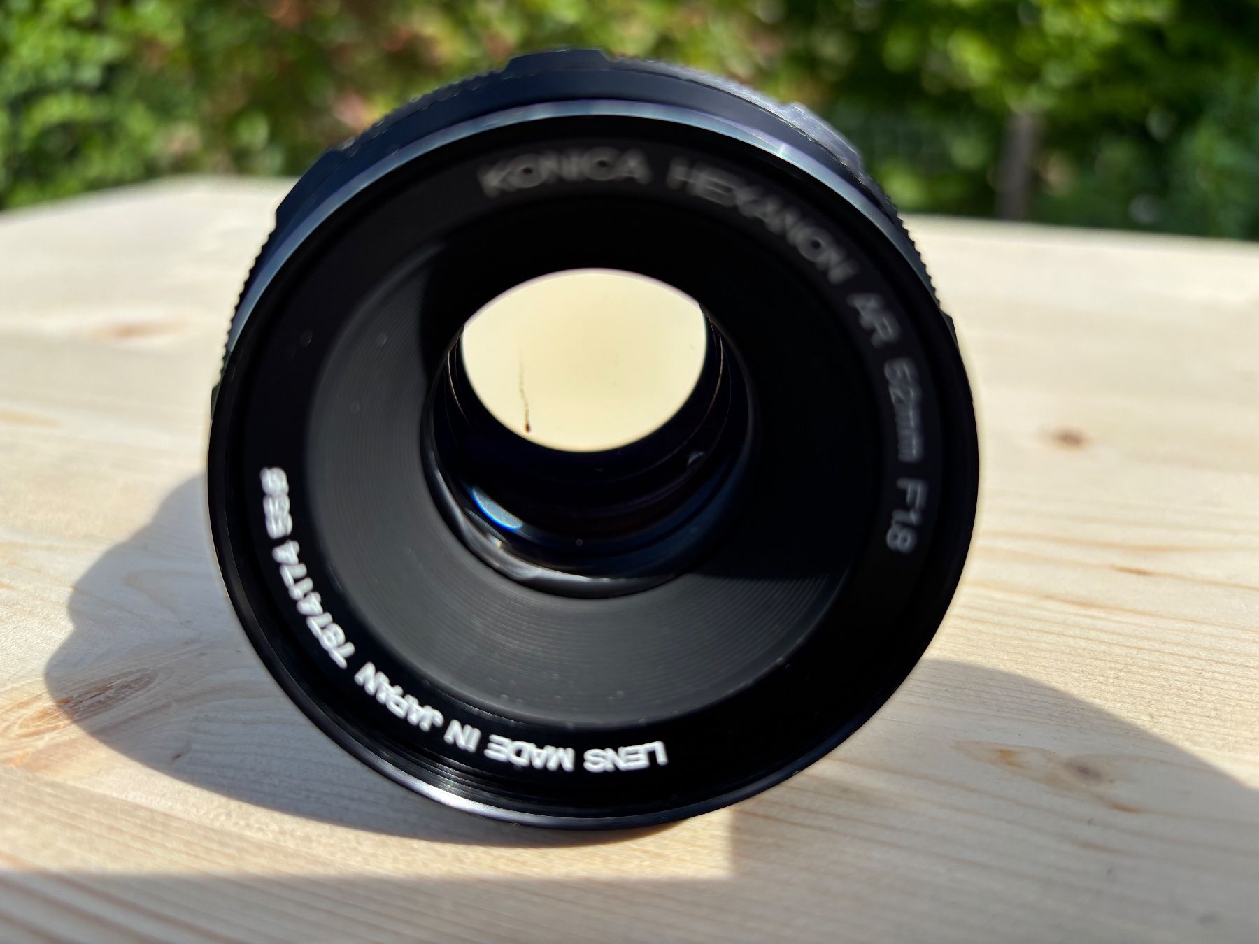 Konica Objectifs: Konica Hexanon AR 52mm F1.8 – D'occasion à Feldbach par Olive1 7