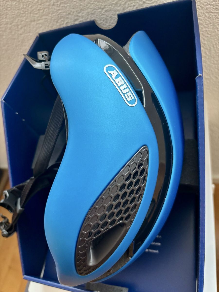 Abus Caschi: ABUS Gamechanger Rennradhelm blau – Nuovo e nell'imballaggio originale da Herzogenbuchsee venduto da bir_52nf 3