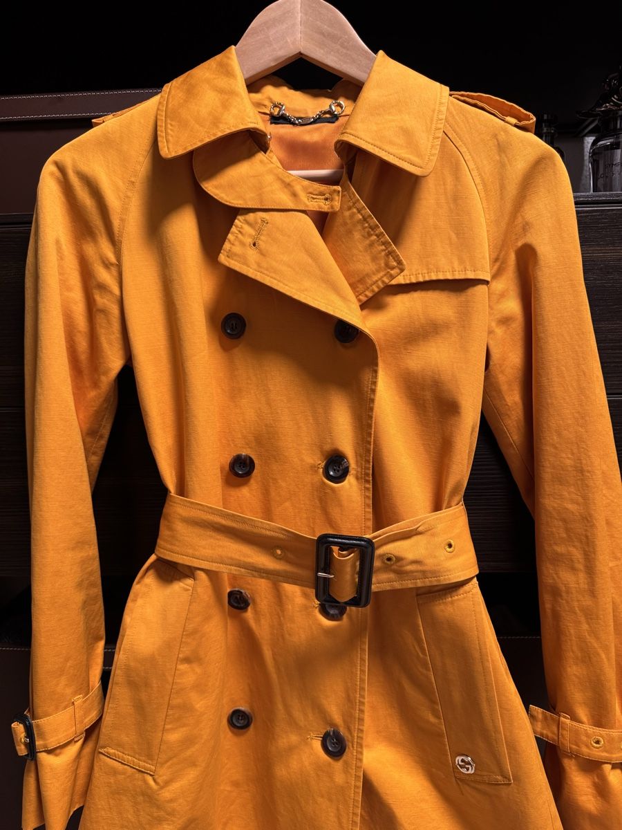 Gucci Cappotti: Gucci Trenchcoat, Grösse ca. 34 – Usato da Wilderswil venduto da Renaissance1 5