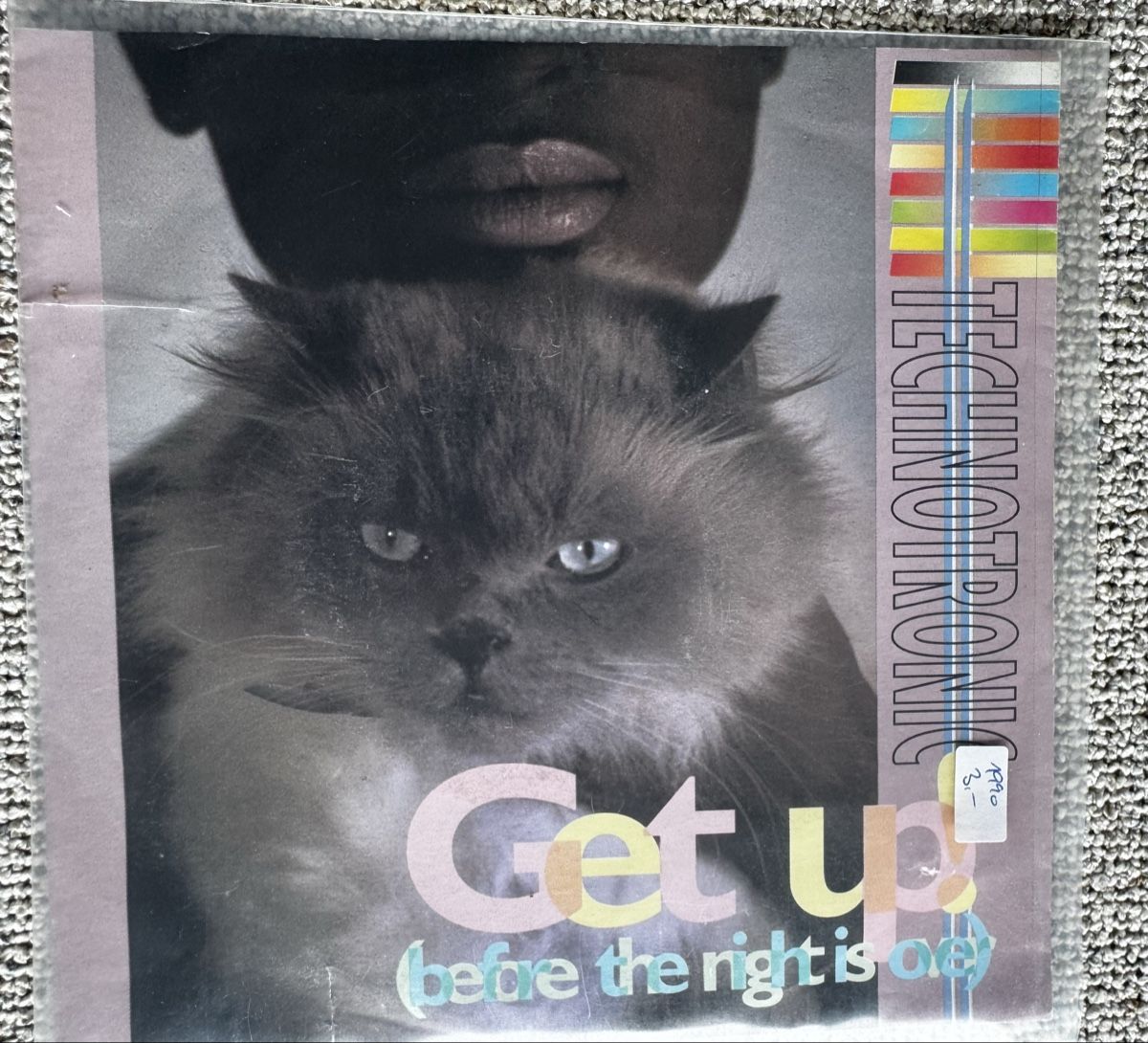 Dischi in vinile: Technotronic - Get Up - 7" Single - 90s – Usato da Rorbas venduto da BlackstarRecords