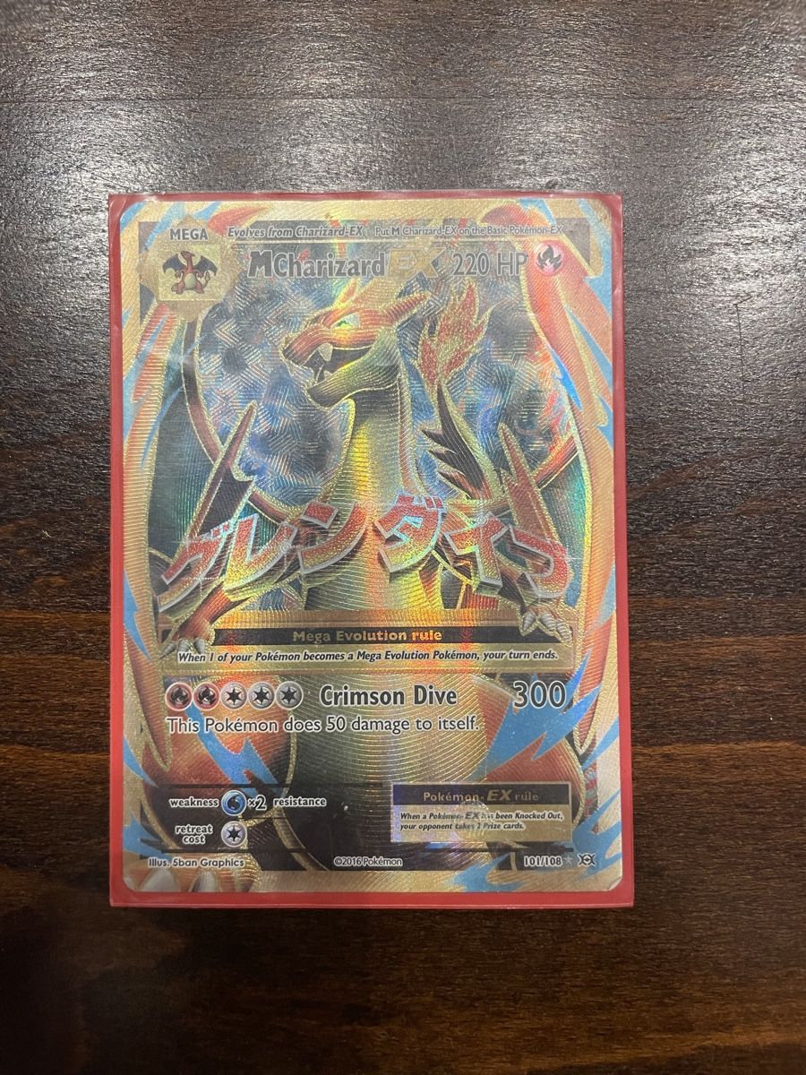 Pokémon Cartes à collectionner: M Charizard EX Full Art  101/108 Evolutions   – D'occasion à Allschwil par dar_w7hw