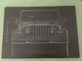 Jeep Wrangler Verkaufsprospekt 22 Seiten Oktober 2001
