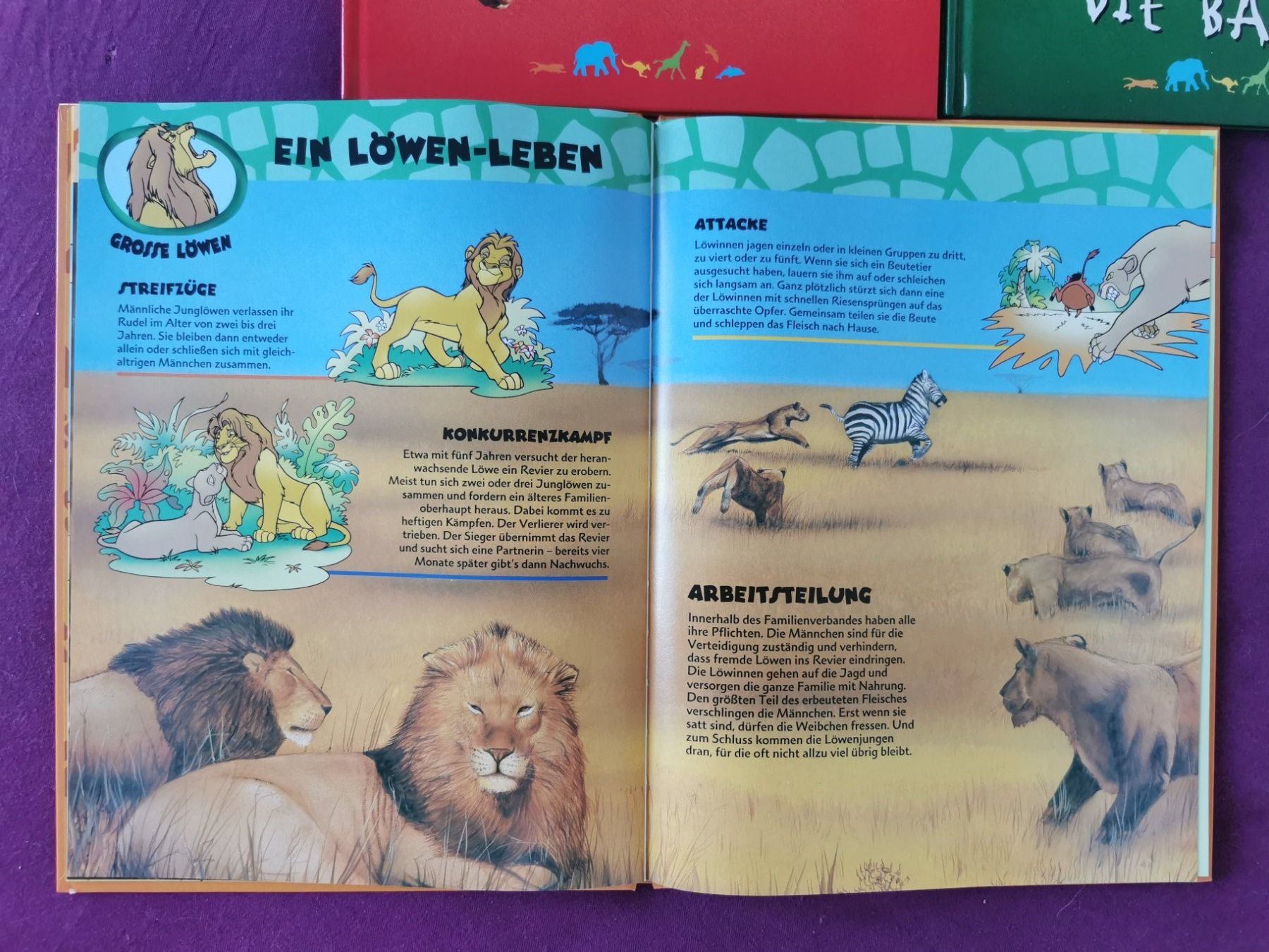 Bücher: Disneys wunderbare Tierwelt: Löwen, Schimpansen, Bären – Gebraucht aus Gockhausen von Porcini56 3