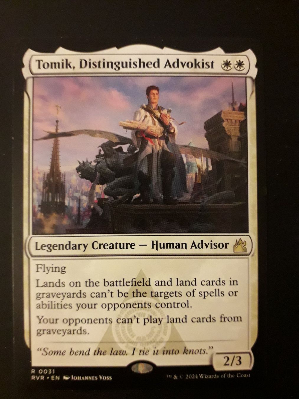 Magic The Gathering Carte collezionabili: MTG - Tomik, Distinguished advokist – Usato da Lausanne venduto da and_n6mz