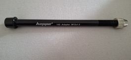 Heppe 142mm M12x1.5 Achse für Fahrradtrainers