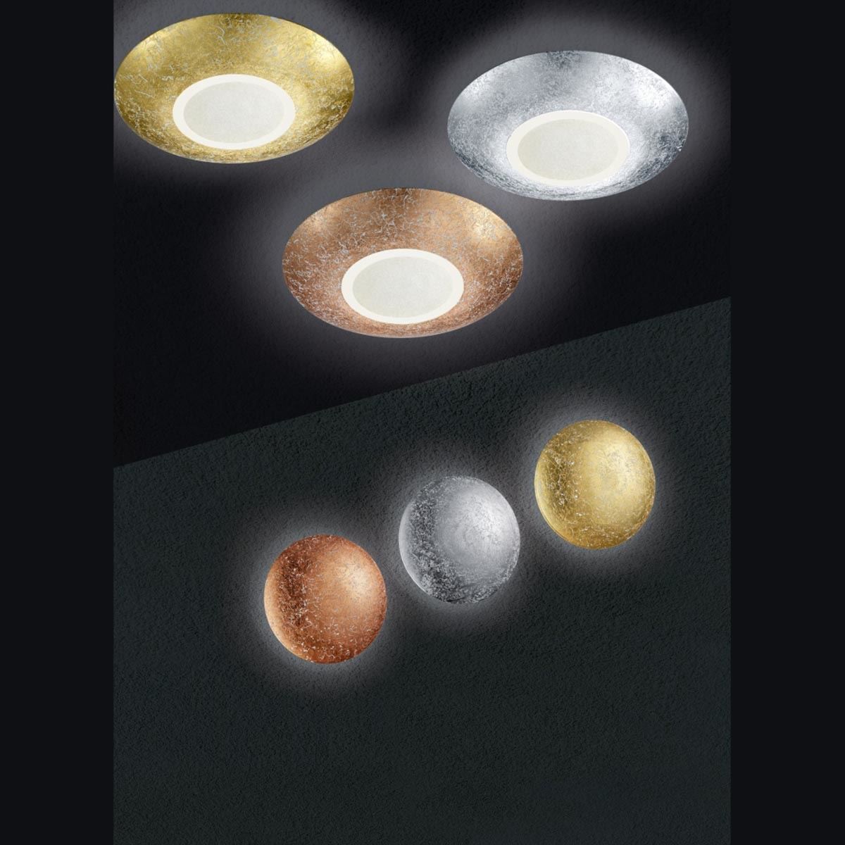 Lampen: LED Wandleuchte, Hotel-Design, Gold – Neu (gemäss Beschreibung) aus Kreuzlingen von Smart-Light 2