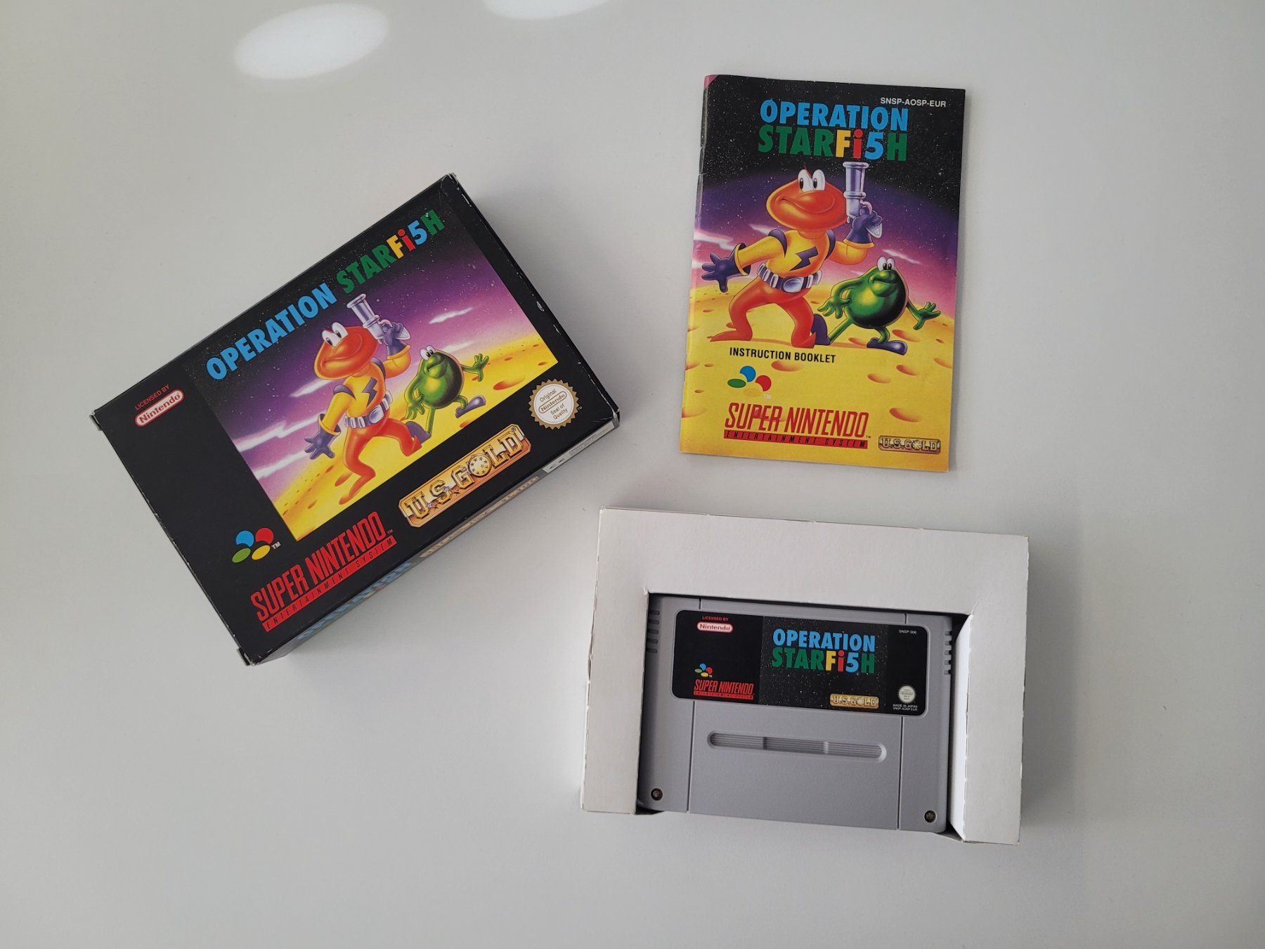 Giochi: Operation Starfish, SNES, mit OVP – Usato da Uezwil venduto da -Retrogames- 2