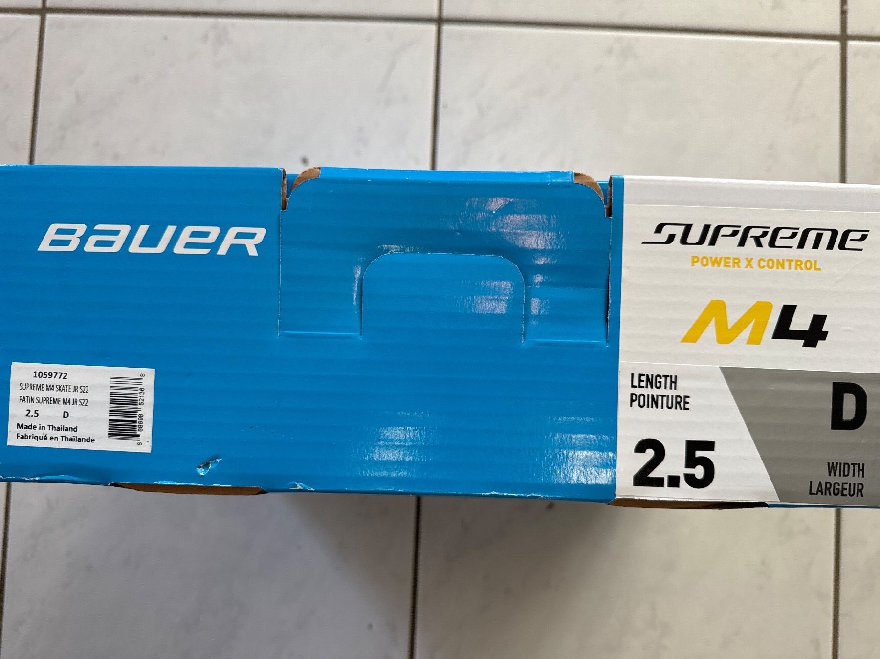 Bauer Pattini da ghiaccio: Junior Bauer Supreme M4 2.5D – Usato da Bassersdorf venduto da mmikolaj 6