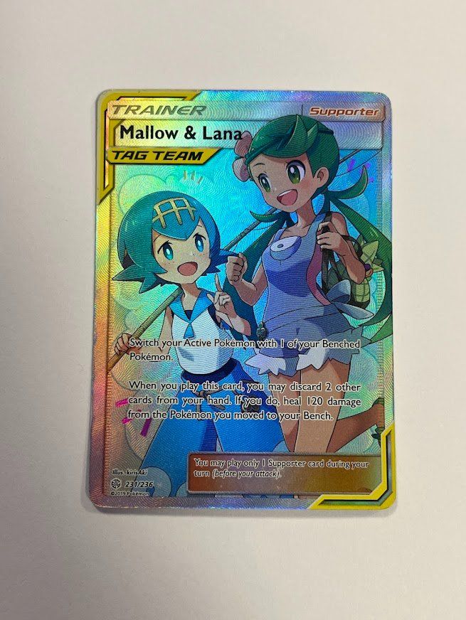 Pokémon Carte collezionabili: Pokemon - Mallow & lana 231 SCR – Usato da schaan venduto da Schokoloco