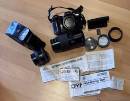 Minolta Dynax 7000i mit viel Zubehör