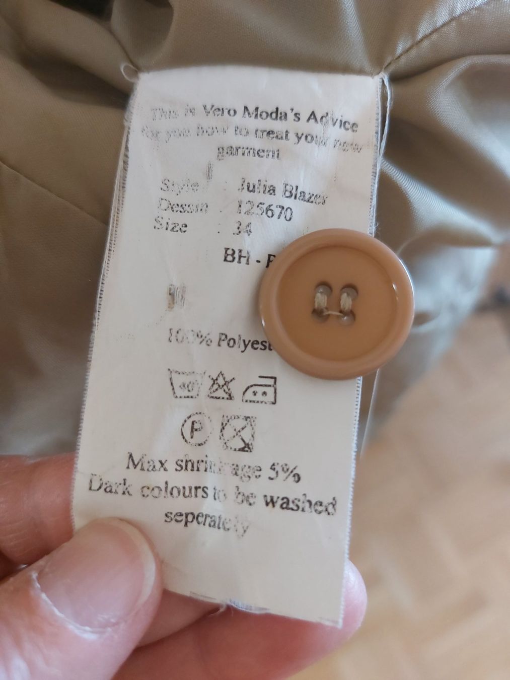 Vero Moda Jacken: Blazer Vero Moda – Gebraucht aus Horgen von zur_jq85 5