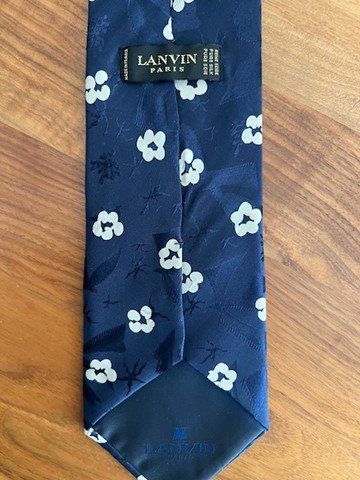Lanvin Cravatte: Cravatte LANVIN 100% soie – Usato da Genève venduto da NYFFESY1 2