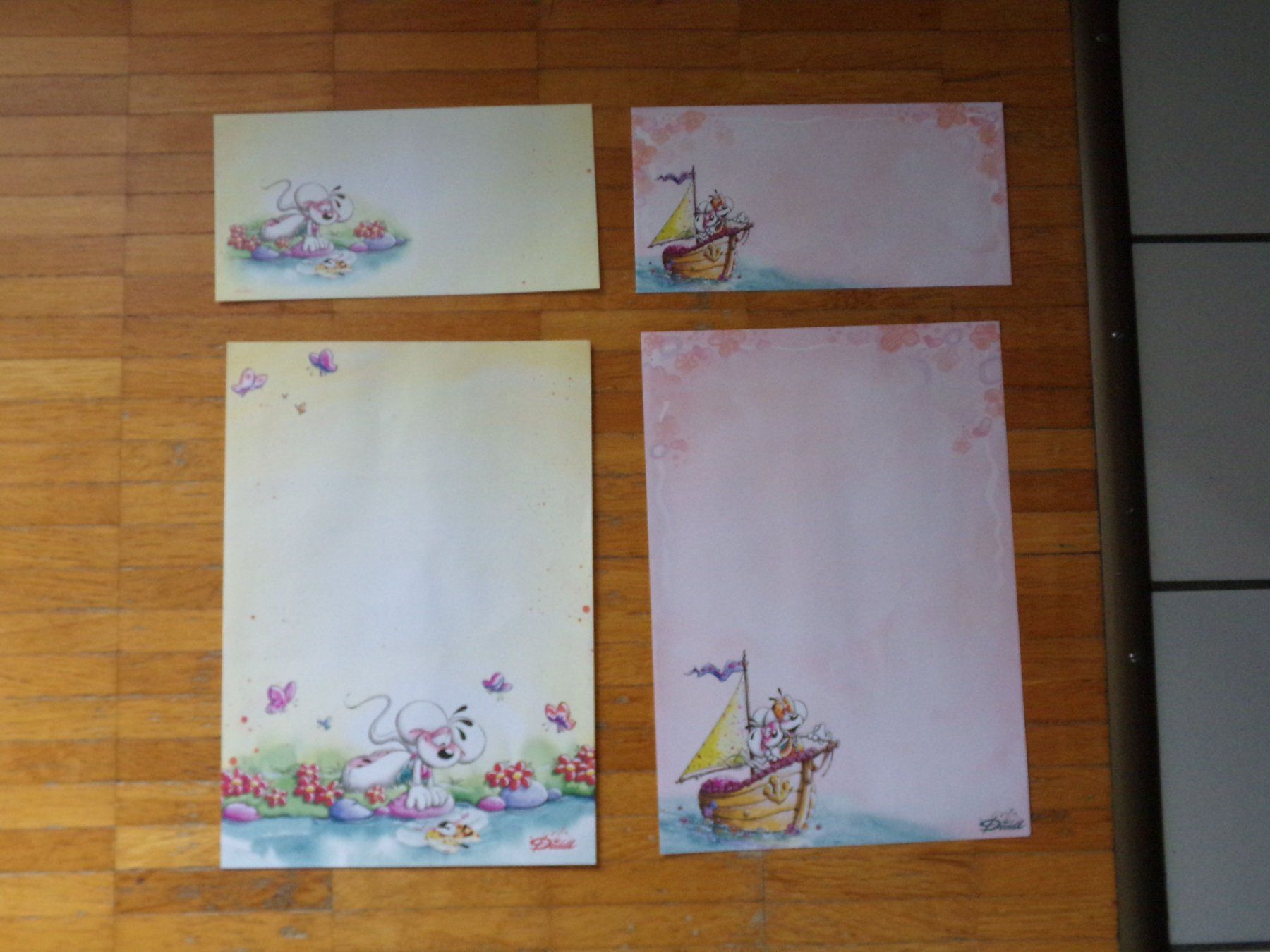 Papier: Diddl Briefpapier  2 Stück     Set B14 – D'occasion à Winterthur par Jessi_di
