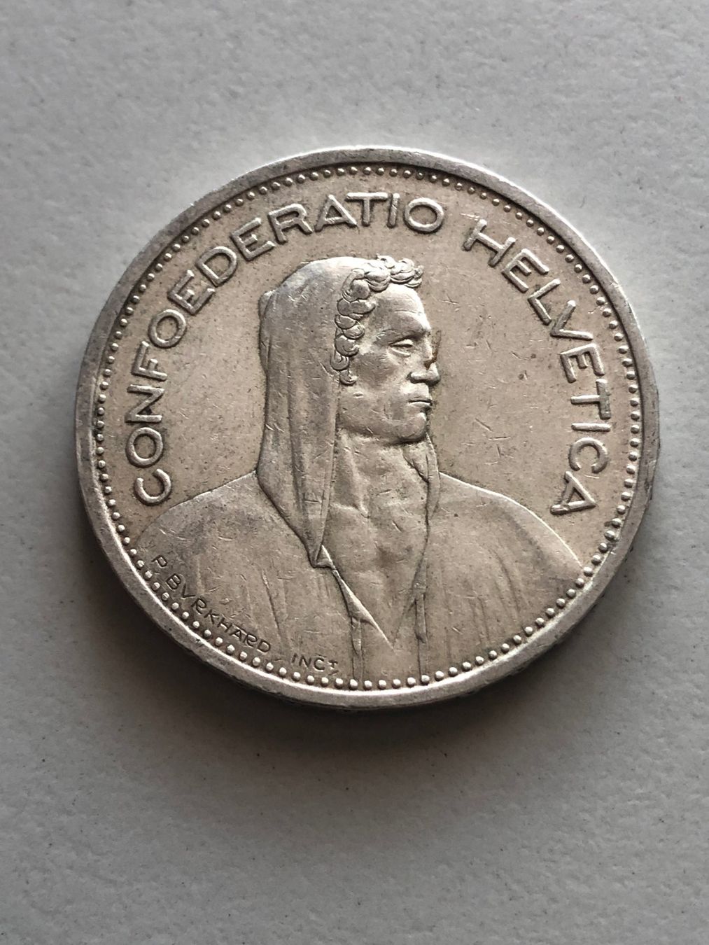 Tutti le monete: 5 Fr. 1953 – Usato da Schötz venduto da Odpa 1