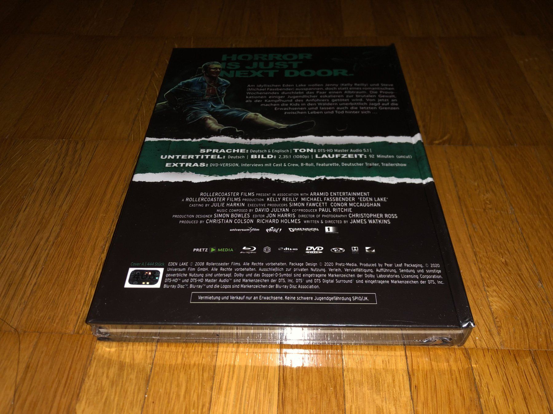 Alle DVDs: Eden Lake - MEDIABOOK - A - UNCUT – Neu und originalverpackt aus Basel von havsok 1