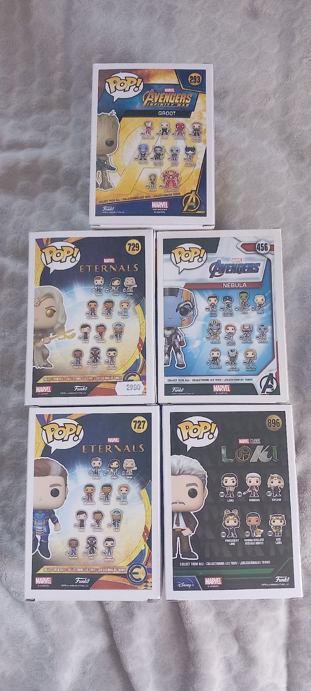 Funko Figurines: Lot Funko Pop Marvel – D'occasion à Bex par aud_cy2l 1