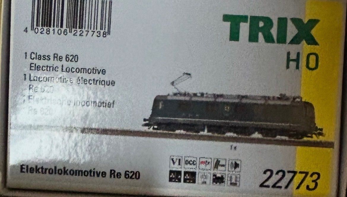 Trix Trains électriques: H0/DC SBB Cargo Re 620 063-8 Digital Sound Trix – Neuf avec emballage d'origine à Belp par AEMA-Modellbau 2