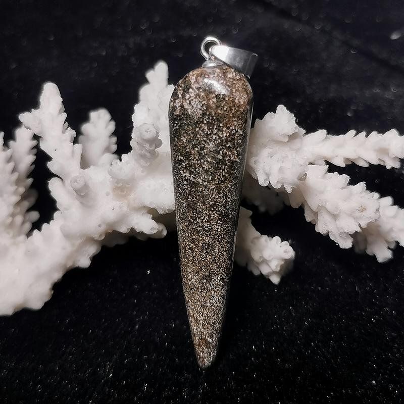 Ciondoli: Spanischer Pyrit Anhänger – Nuovo e nell'imballaggio originale da Walenstadt venduto da vkt_qc8d